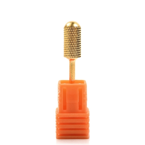 Gold Cylinder Tungsten Carbide Nail Drill Bit 300057