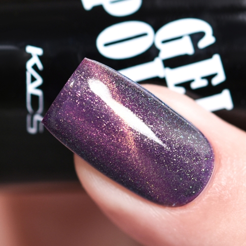 Chameleon Cat Eye Gel Nail Polish Purple