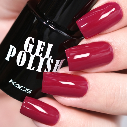 Gel Nail Polish Deep Red