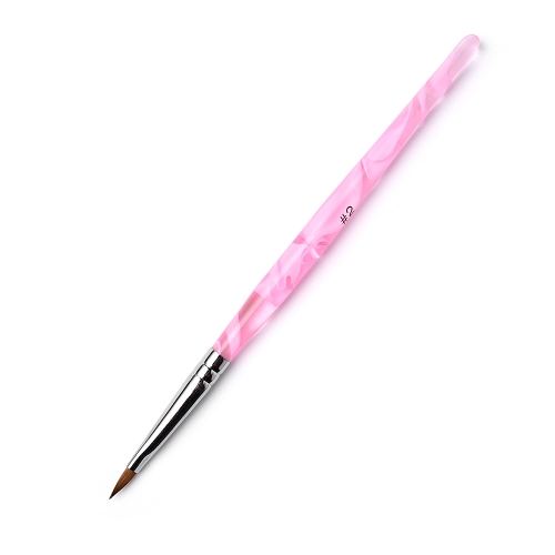 Acrylic Nail Art Brush Pink 2# 430007