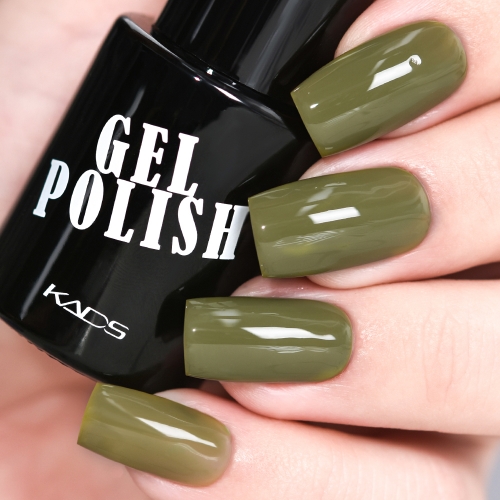 Gel Nail Polish Olive Green