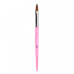 Acrylic Nail Art Brush Pink 8# 430010