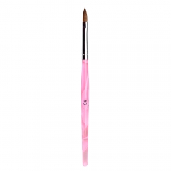 Acrylic Nail Art Brush Pink 6# 430009