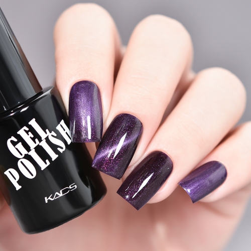 3D Cat Eye Gel Nail Polish Royal Purple