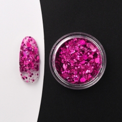 Hexagon Sequin Nail Powder 1Pcs 200024