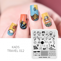 TRAVEL 012  ネイルスタンププレート