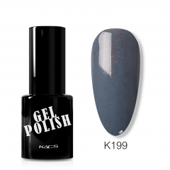 Flake Gel Nail Polish Blue Grey