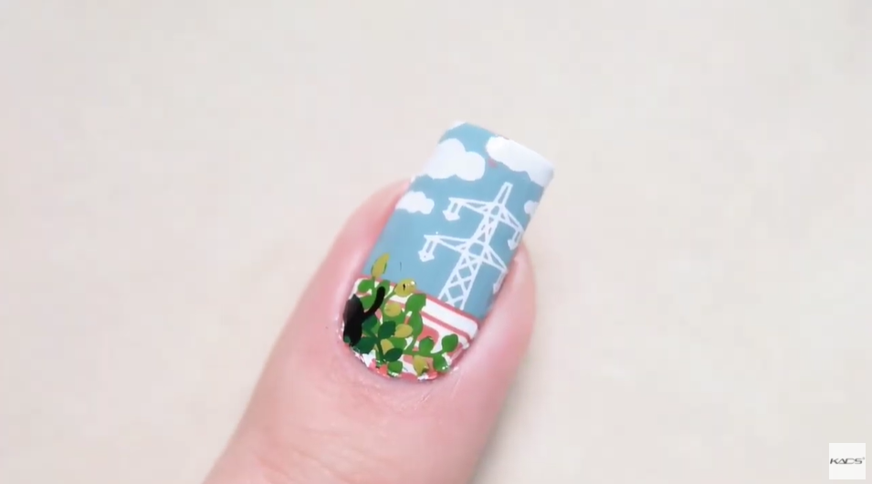 Interesting nostalgic nail design | Doraemon - YouTube