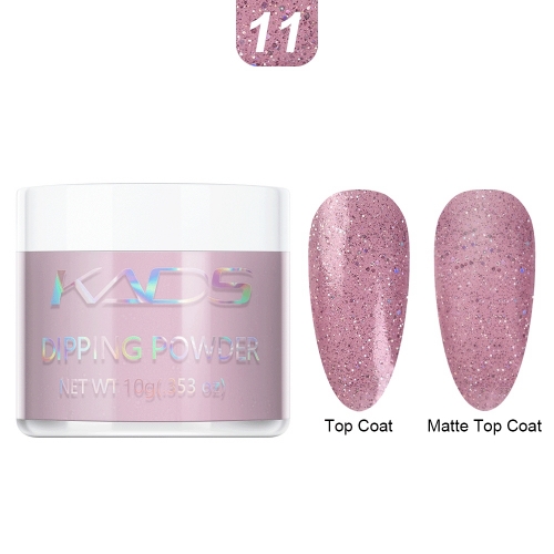 Nail Dipping Powder Mauve Glitters 200125