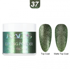 Nail Dipping Powder Emerald Green Shimmer 200128