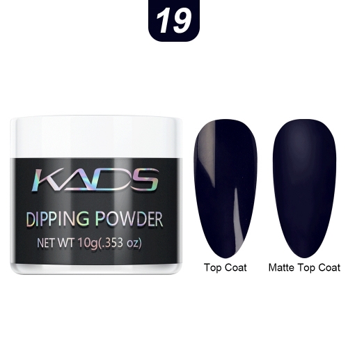 Nail Dipping Powder Black 200124