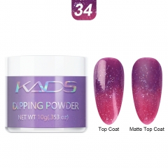 Nail Dipping Powder Ombre Sunset Glitters 200126