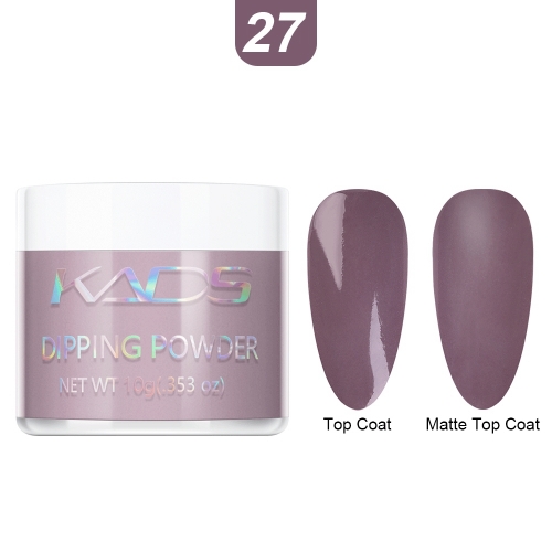 Nail Dipping Powder Eggplant Purple 200124