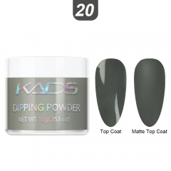 Nail Dipping Powder Charcoal 200124