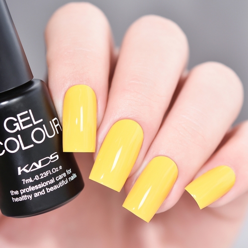 Gel Nail Polish Light Yellow