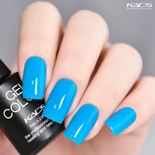 Gel Nail Polish Deep Sky Blue