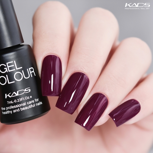 Gel Nail Polish Dark Plum