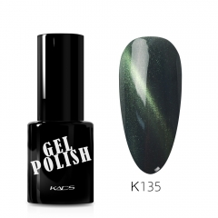 3D Cat Eye Gel Nail Polish Forest Green