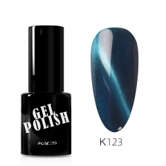 3D Cat Eye Gel Nail Polish Peacock Blue