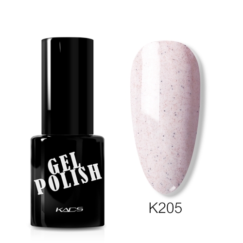 Sand Gel Nail Polish Flesh Pink Creamy White & Pink Dust