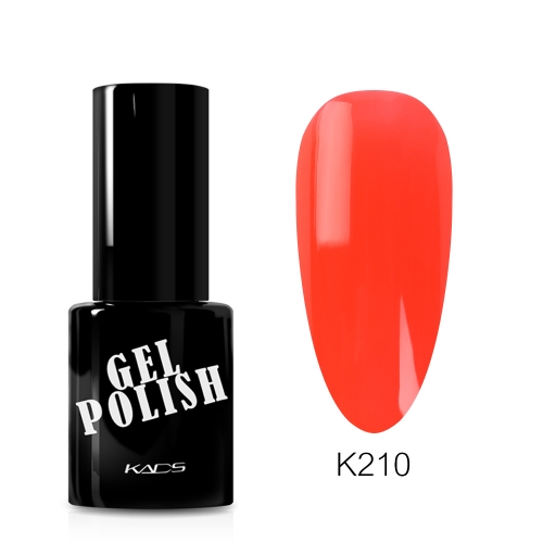 Fluorescent Nail Gel Sunset Neon Orange