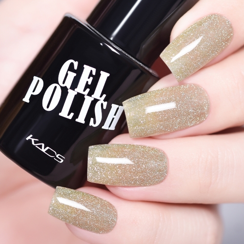 Reflective Glitter Gel Golden Lime Glitters