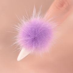 ネイルポンポンマグネチックふわふわボール3D デコレーション取り外し可能 200133