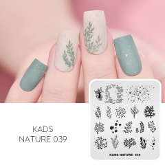 NATURE 039 ネイルスタンププレート 植物