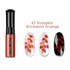 Nail Stamp Polish 10ml Brickwork Orange 47