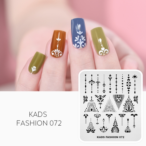 FASHION 072 Nail Stamping Plate Totem