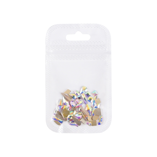 Various Shapes Nail Rhinestone 50pcs AB Color 200154