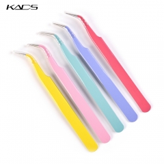 Macaron Color Curved Head Tweezers 410167