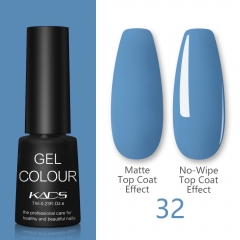 Gel Nail Polish Rich Blue Gray