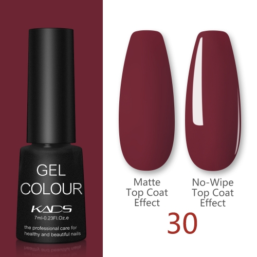 Gel Nail Polish Wine Red