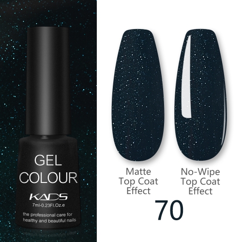 Gel Nail Polish Shining Midnight Blue