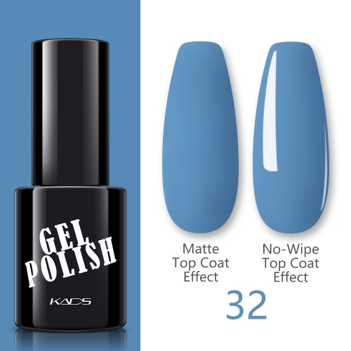 Gel Nail Polish Rich Blue Gray