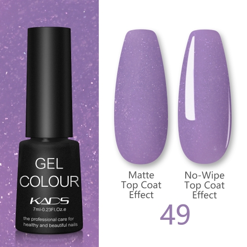 Gel Nail Polish Pearl Shining Purple