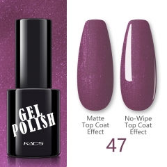 Gel Nail Polish Pearl Purple Red