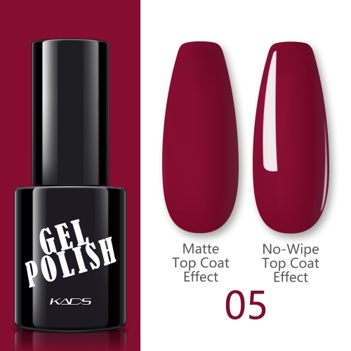 Gel Nail Polish Deep Red