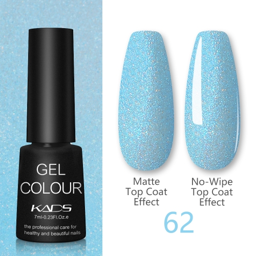 Gel Nail Polish Shining Light Blue