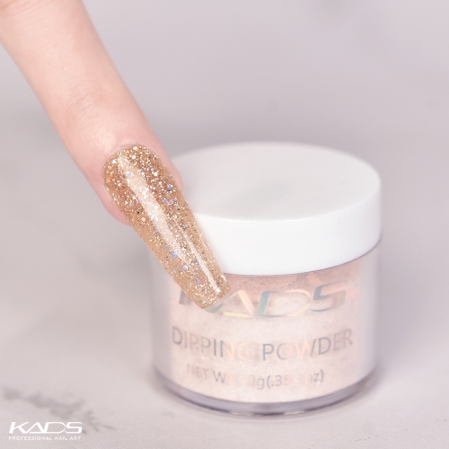 Nail Dipping Powder Peach Cider Glitters 200125