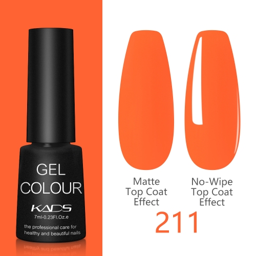 Fluorescent Nail Gel Neon Tangerine