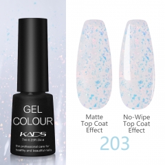 Flake Top Coat Gel Nail Polish