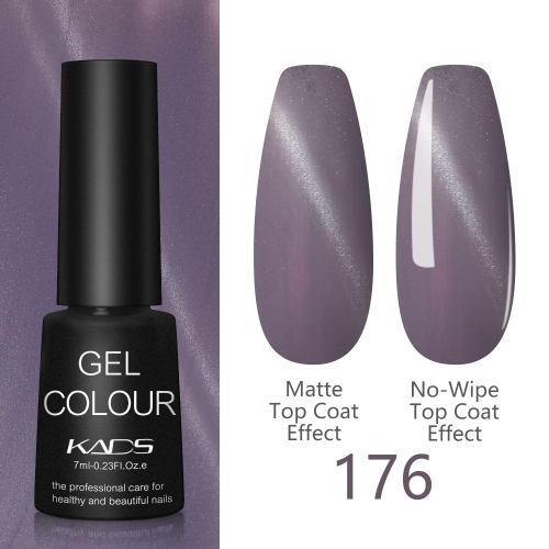 Grey Series Cat Eye Gel Nail Polish Lavender Grey