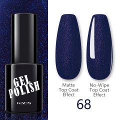 Gel Nail Polish Shimmery Navy Blue