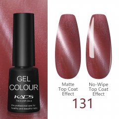 3D Cat Eye Gel Nail Polish Copper Clay