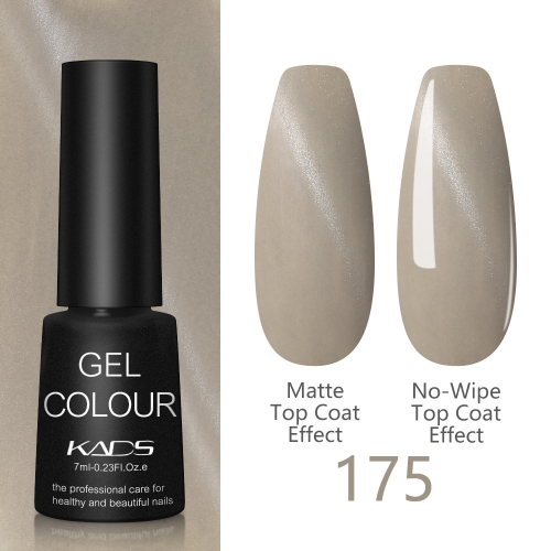 Grey Series Cat Eye Gel Nail Polish Silver Fox