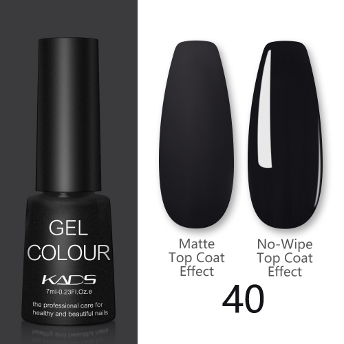 Gel Nail Polish Black