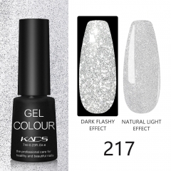 Reflective Glitter Gel Sliver Grey Diamond Glitters