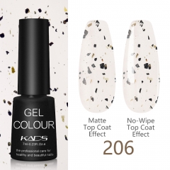 Eggshell Top Coat Gel Nail Polish